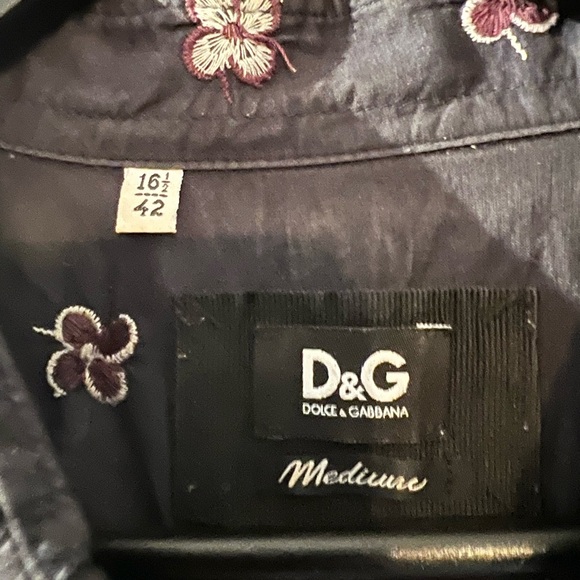 Dolce and Gabanna runway dress shirt Size 16 1/2…. 42 - Picture 2 of 3